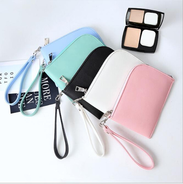 2018 new Korean fashion mini bag hanging neck phone bag hand wrist wallet key packet