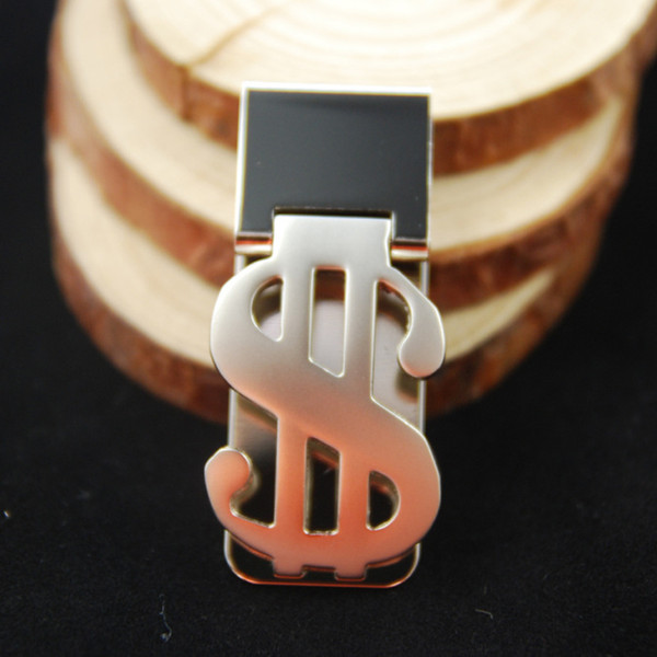 High quality brand Stainless Steel metal money clip durable Stainless Steel clip for money dollar cash clip Billfold