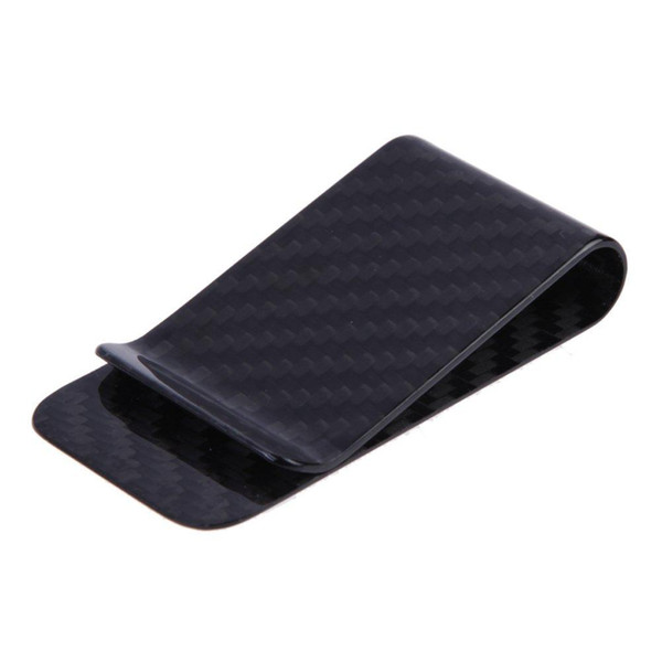 Xmas SCYL Real Carbon Fiber Money Clip Business Card Cash Wallet (Matte)