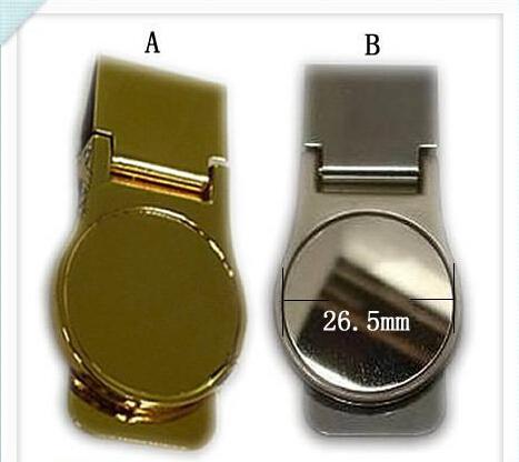 Wholesale- 5pcs/lot men's money clips designer money clip perfect for personalized gift free shipping