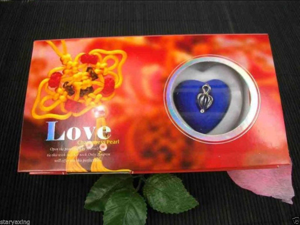 Wholesale 10 Set Love Wish Pearl Necklace Set Oyster Drop Pendant 17