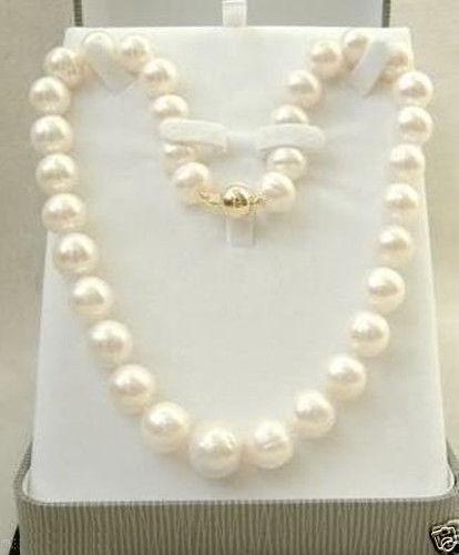 SOUTH SEA GENUINE WHITE PEARL NECKLACE