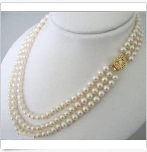 natural 8-9mm natural south seas white pearl necklace 18-20inch