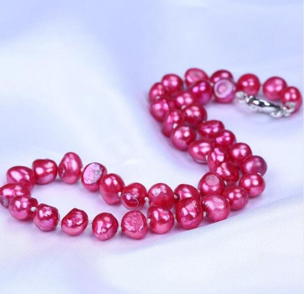 FREE SHIPPING++ + + Fashionable and simple natural freshwater pearl necklace manufacturer wholesale