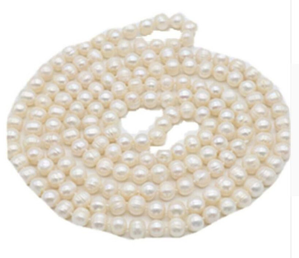 FREE SHIPPING++ Multi specification long pearl sweater chain, fresh water pearl necklace, double deck