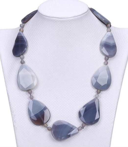 FREE SHIPPING > Fashion gray necklace, fashion short clavicle chain