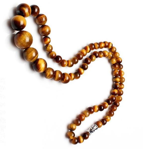 Women's necklace TIGER EYE Natural STONE BEADS necklace fashion necklace new lady