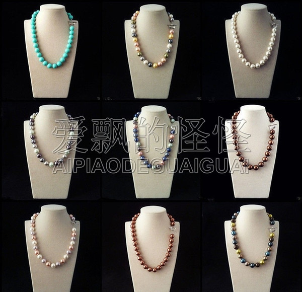 N051114 ON SALE Rare Huge 12mm Genuine South Sea Shell Pearl Round Beads Necklace 18''