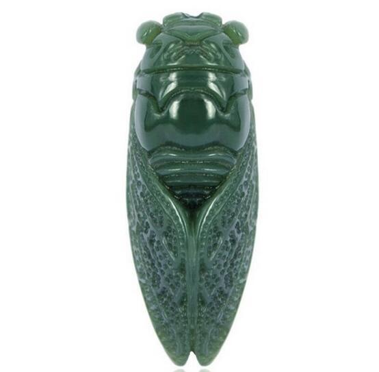 Natural Jade Pendant Gold Pendant