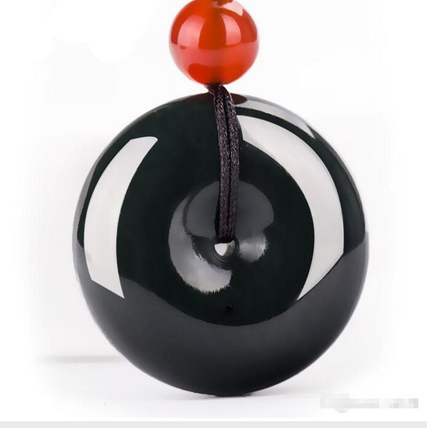 Wholesale - Hetian jade Xinjiang Hetian jade donut pendant Pendant