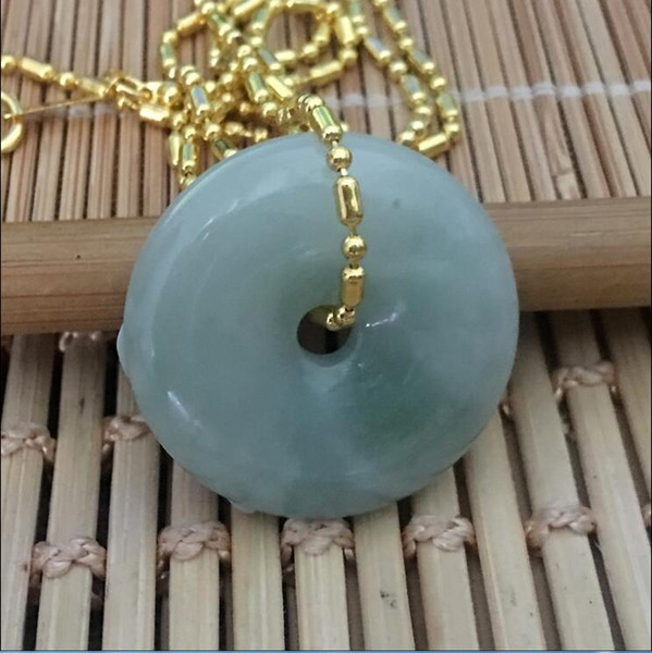 Certified100-Natural-A-Jade-jadeite-Pendant-Circle-Donut-Necklace-1612 Certified100-Natural-A-Jade-jadeite-Pendant-Circle-Donut-Ne
