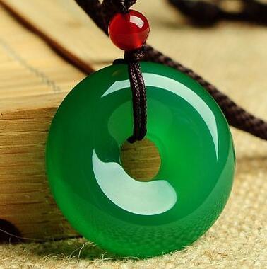 Factory direct natural agate chalcedony safety buckle Green chalcedony topaz safety buckle