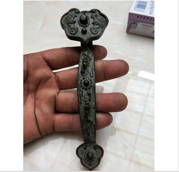 Antique miscellaneous antiques made old copper handle wishful ornaments