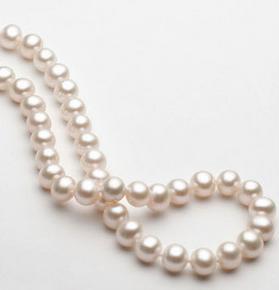 Gorgeous 9-10mm south sea white pearl necklace 18inch 925 silver clasp MS056