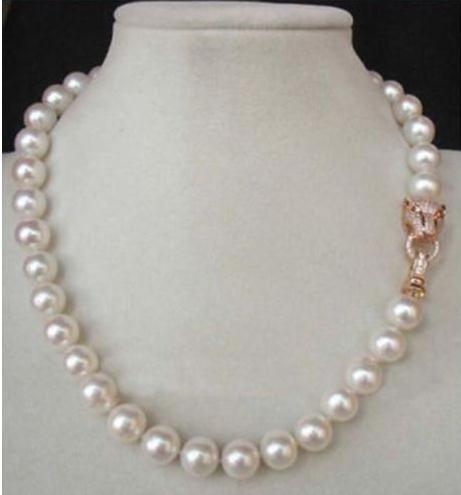 18 inch 9-10mm White South Sea Natural Pearl Necklace