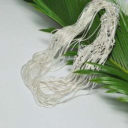 10pcs 925 silver 1mm 16 18 20 22 24inch mixed size fashion high-quality smooth snake chain necklaces
