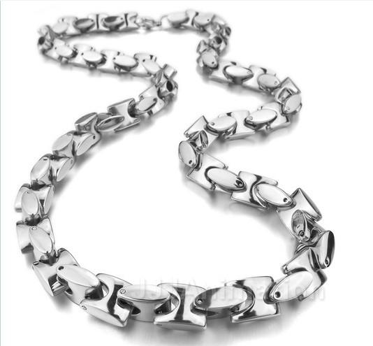 9mm huge heavy 18-40 inch choose stainless steel silver collarbone chain necklace solid link chain jewelry for mens gifts high quality