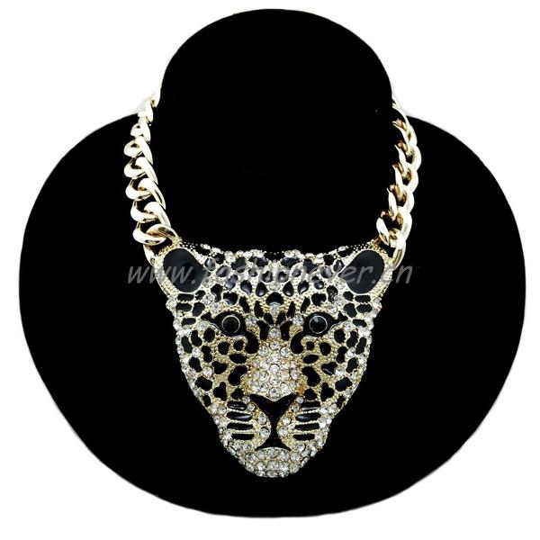 New Iced Out JAGUAR Pendant w/ 10mm 18