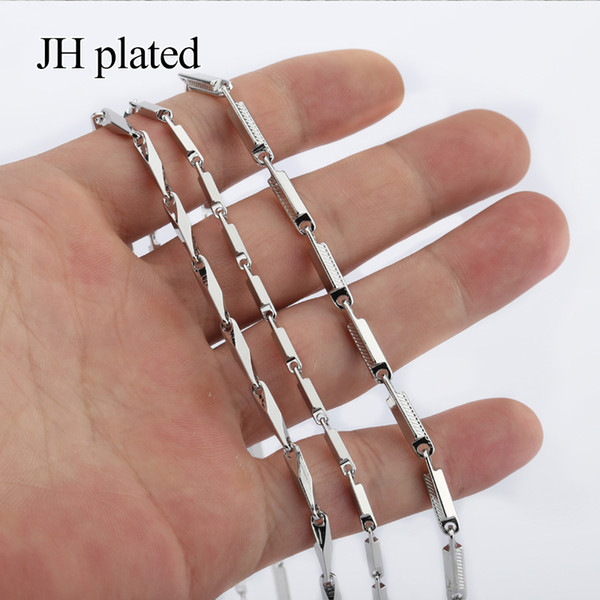 JHplated Trendy Silver Necklaces width length 50cm fashion variety of options necklace women jewelry choker boyfriend gift