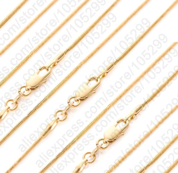 Wholesale-Wholesale 10PCS GF Necklace 16-30