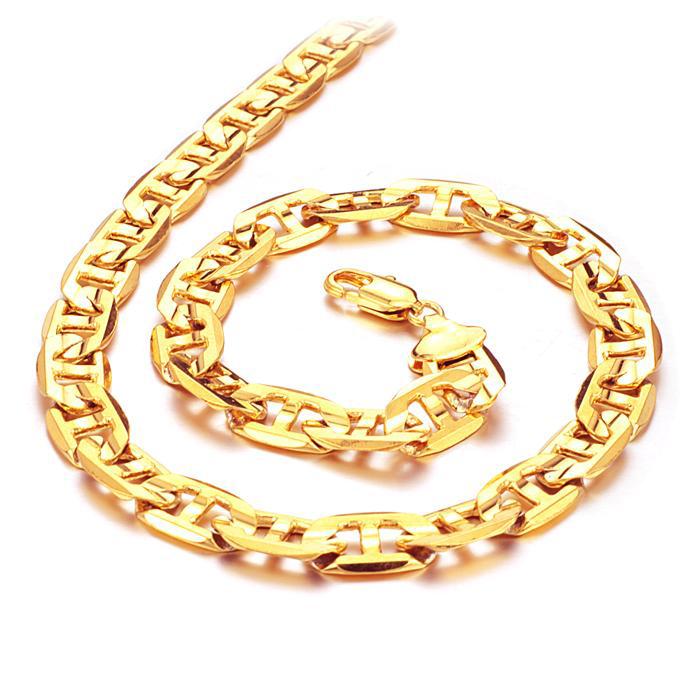 ( Factory direct ) 18KGP necklace 51cm 40g Chains Necklaces