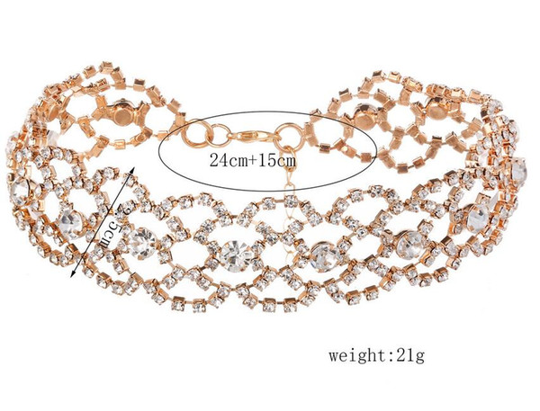 wholesale women neck chain 2017 hot sale trend statement short chokers fashion necklace B915