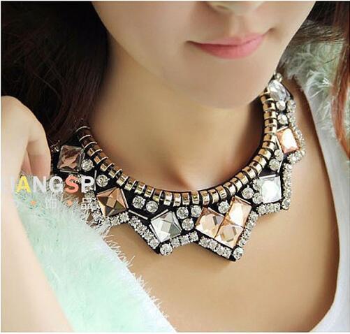 wholesale women neck chain 2017 luxury statement chokers fashion necklace B924