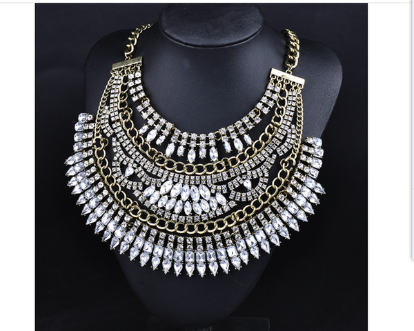 wholesale women neck chain 2017 hot sale trend statement short chokers fashion necklace B928