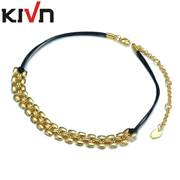 KIVN Fashion Jewelry Black Retro Gothic Punk Choker Collar Necklaces for Women Girls Christmas Birthday Thanksgiving Promotion Gifts