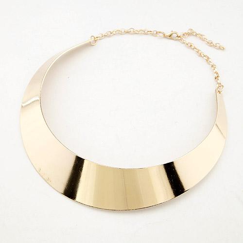 Hot Sale New Arrival Gold Plating Punk Style Chocker Necklace Jewelry Collar Necklace