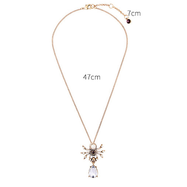 Antique Gold Plated Necklaces & Pendants Fashion Pearl Necklaces for Women New Creative Necklace party girl fashion jewelry accssories