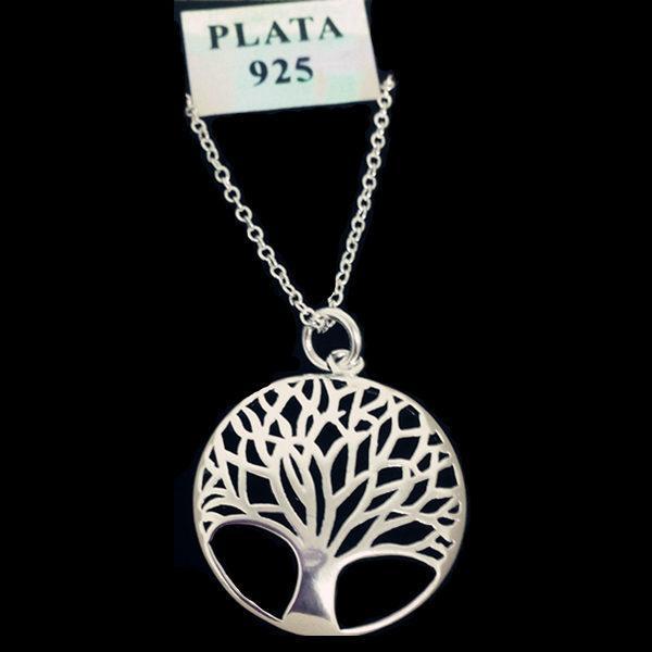 Item 925 Fashion Most Popular Hot Silver Plated Tree Of Life Pendant Necklace 18inch Wholesale Price Free Shipping