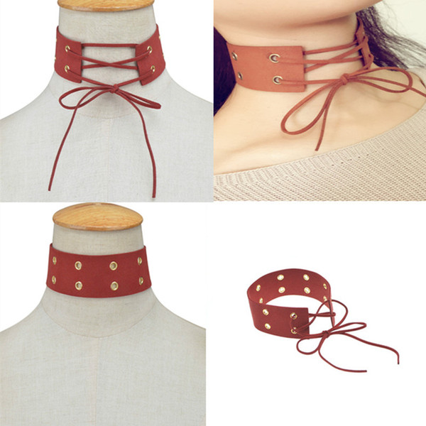 6 Color European and American Fashion Personality Retro Lace Necklace and Exaggerated Wool Collar/Lot Drop Shipping