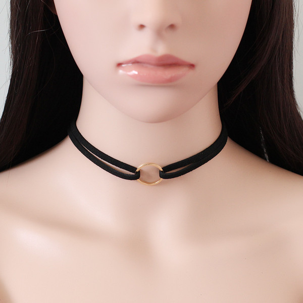 Europe and the United States the New Trend of the Personality Necklace Double Layer Choker/Lot Drop Shipping