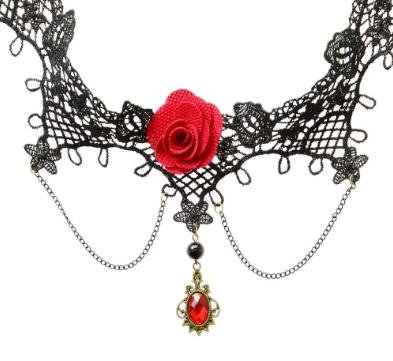 2018 Gothic Jewelry black lace necklaces & pendants short choker necklace women accessories false collar statement necklace