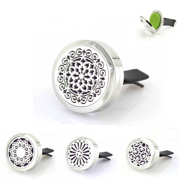 4 Styles Bohemian Pattern Car Aroma Perfume Locket 4 Styles Bohemian Pattern Car Aroma Perfume Locket 30MM Magnetic 316L Stainless Steel Pen