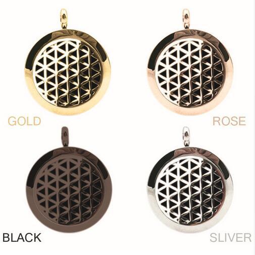 New Arrival 316L Stainless Steel Magnetic Essential Oils Diffuser Jewelry With 10 Free Pads