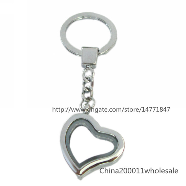 1pc 30mm Magnetic locket Keychain Heart Style charm locket Free shipping