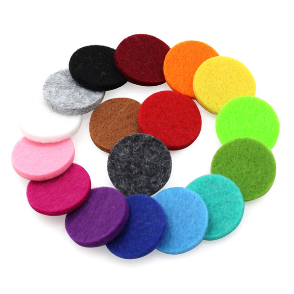 100pcs 27mm Aromatherapy Essential Oil Diffuser PADS fit for 34mm Essential Oil Diffusing Perfume Locket wholesale