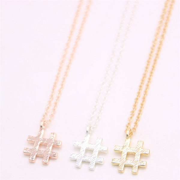 Simple computer element pendant necklace Numeric character pendant necklace designed for women Retail and wholesale mix