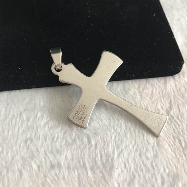 New Arrival Stainless Steel Cross Pendant Fashion Charms Punk DIY Necklace Pendants For Men Women Wholesale Pendants Jewerly 30pcs/lot