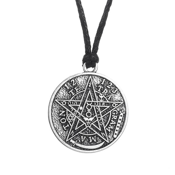 Viking Amulet Norse Runes Pendants Supernatural Pentacle Pentagram Charms Making for Necklace