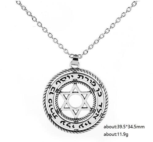 Star of David Nordic Wicca Norse Vikings Amulet Charms Original Animal Pendants Unisex's Necklaces