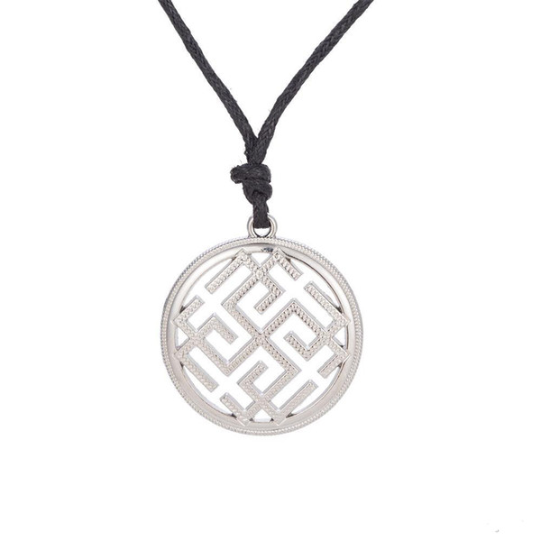 Slavic Talisman Symbol Rodimich Collar Ethnic Necklace Minimalist Cheap Women Pendants Jewelry