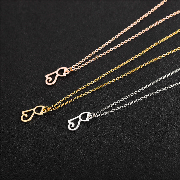 10PCS Cute Pet Cat Necklace Hollow Outline Minimalist Small Animal Lovely Pussy Kitty Cat Pendant Chain Necklaces for Women Couple