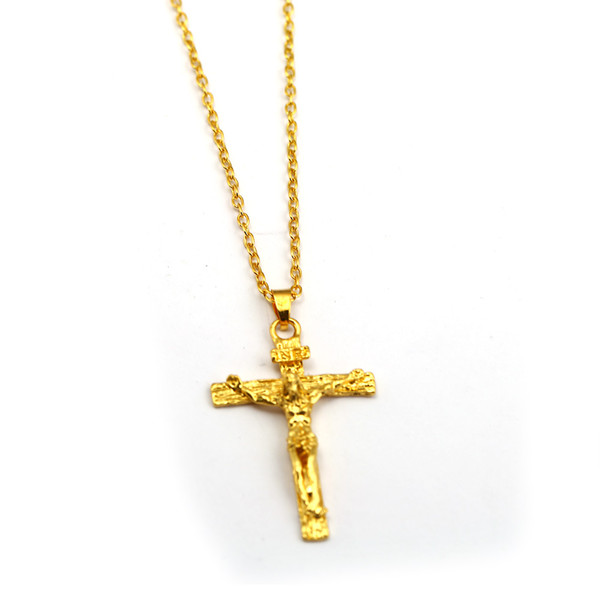 Jewelry Statement Necklace Cross Jesus Bible Pendants Men Choker Gifts Top Selling