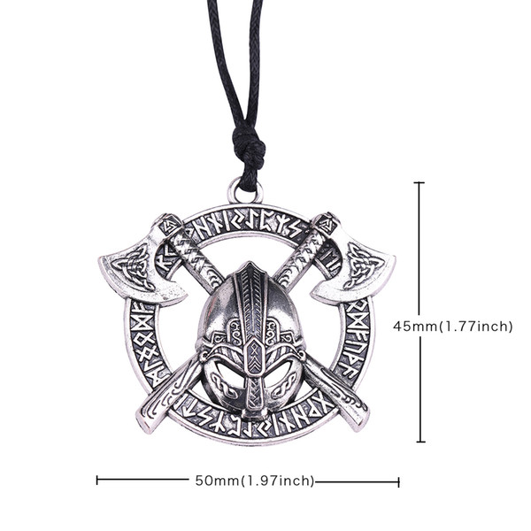 Lemegeton Wholesale Hot Fashion Personality Viking Hammer Of Thor Mjolnir Statement Necklace Delicate Men Women Necklaces Pandents