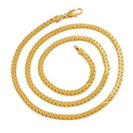 Men's Jewelry 14k real yellow gold necklace