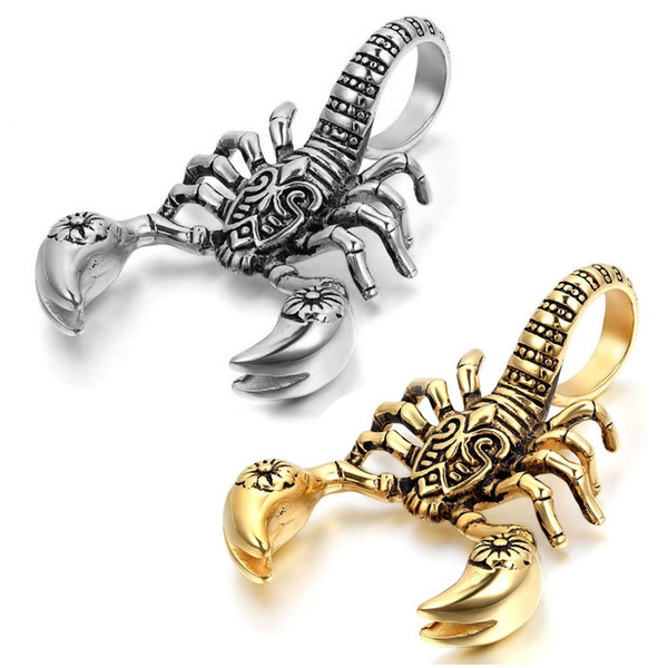 2018 New Male Scorpion King Clavicle Couple Love Pendant Necklace and Fashion Jewelry Men's Classic Pendant Necklace