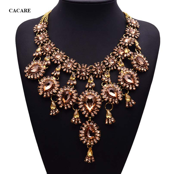 Big Pendent Large Necklace Maxi Women CHEAP Fashion Jewelery Collares Metal Statement Crystal Choker F1111 Bohemian 5 Choices